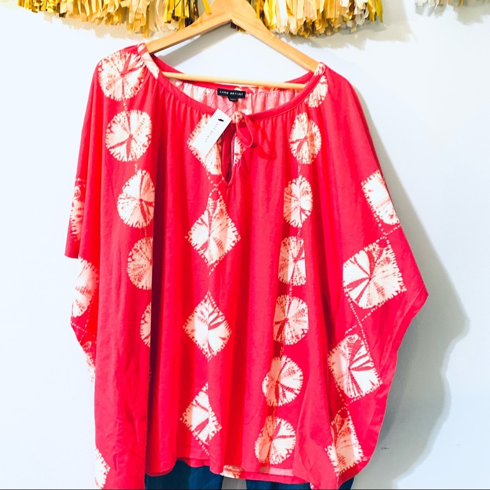 Lane Bryant Tie-dye Kimono Top